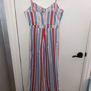 Romeo and Juliet Wide legged striped jumpsuit